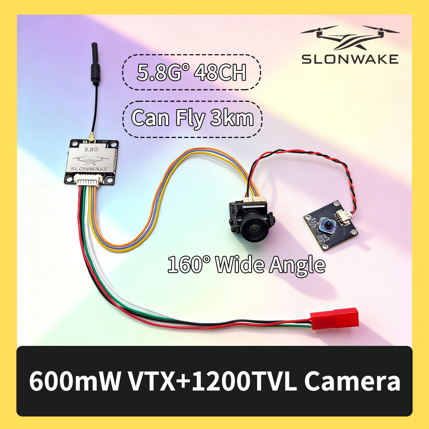 SLONWAKE 5.8G 600mW 7-24V FPV  - Fpv Drone Transmitter review and price