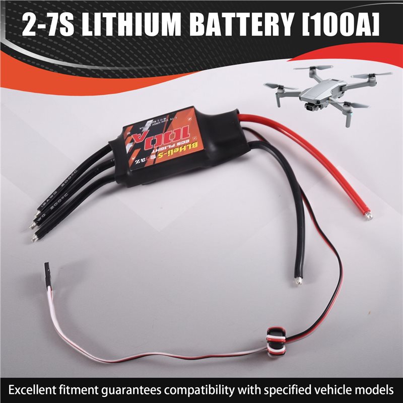 Best-RC Brushless ESC 100A Ele - Fpv Drone Quadcopter review and price