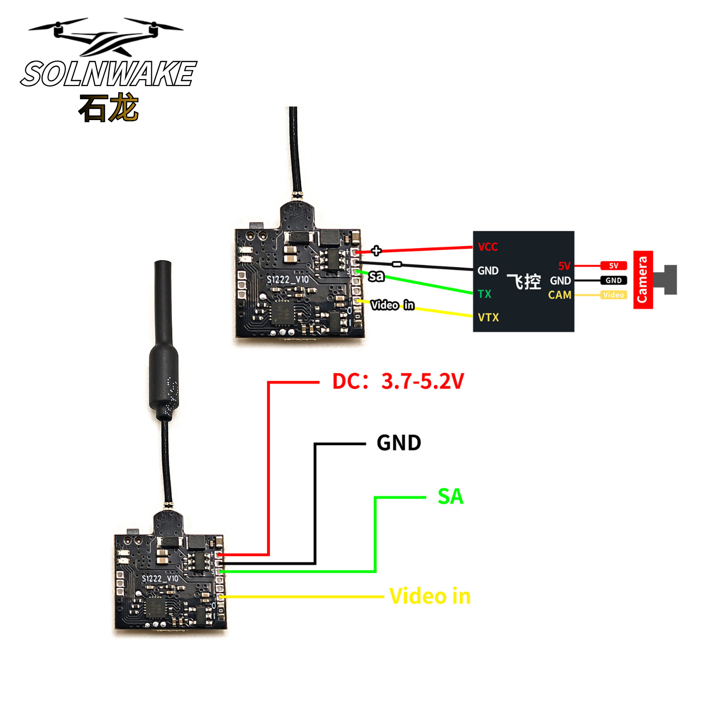 SLONWAKE Nano 5.8G 48CH 200mW  - Fpv Drone Transmitter review and price