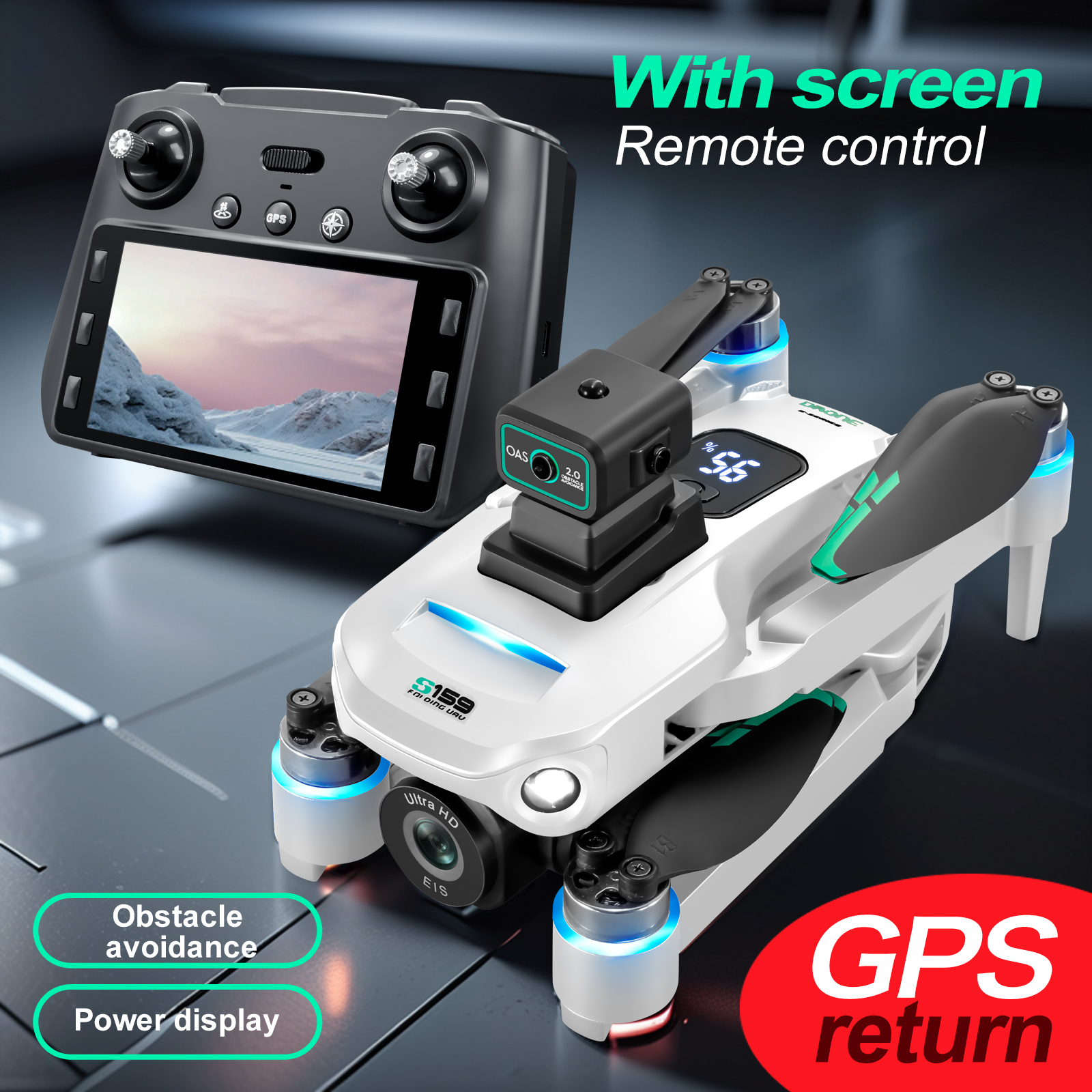 S159 GPS Drone 4K Profesional  - Fpv Drone Charger review and price